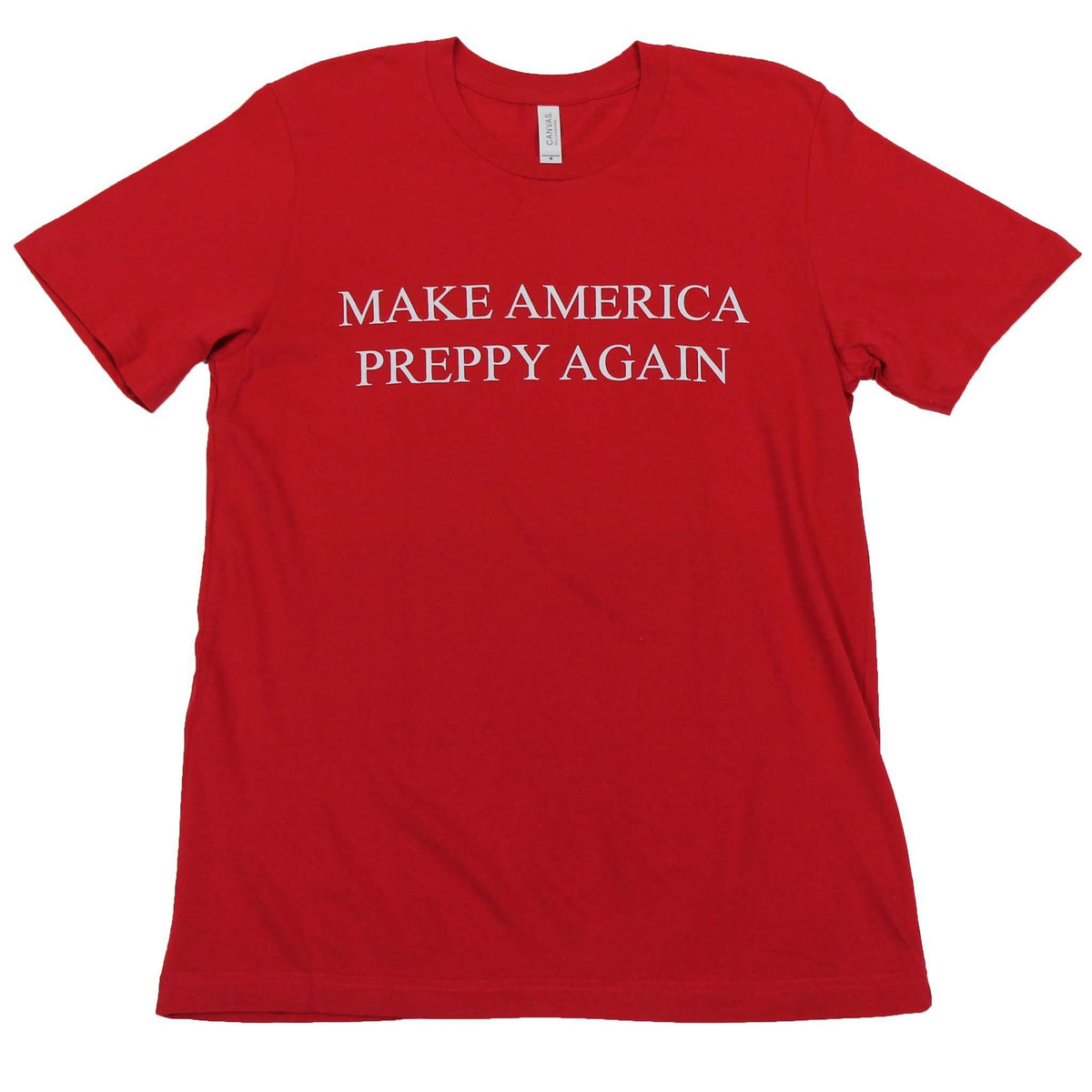 Make America Preppy Again Tee Shirt in Red by Country Club Prep - Country Club Prep