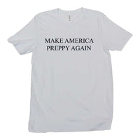 Make America Preppy Again Tee Shirt in White by Country Club Prep - Country Club Prep