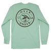 Mallard Shoot Long Sleeve Tee in Green Tea by Over Under Clothing - Country Club Prep