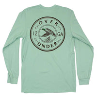 Mallard Shoot Long Sleeve Tee in Green Tea by Over Under Clothing - Country Club Prep