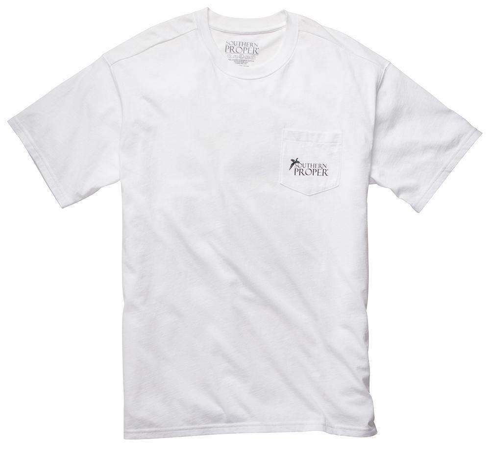 Mark of a Gentleman Tee in White by Southern Proper - Country Club Prep