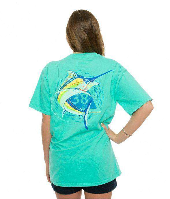 Marlin Marker Tee in Mojito by The Southern Shirt Co. - Country Club Prep