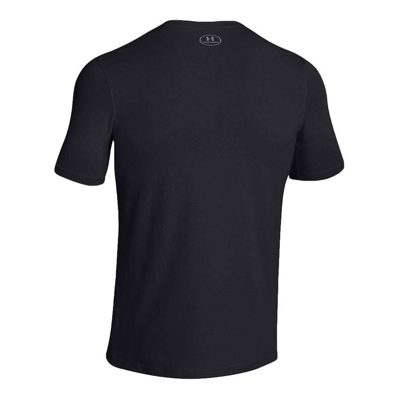 Under Armour Men's UA Charged Cotton® Sportstyle Tee in Black – Country ...
