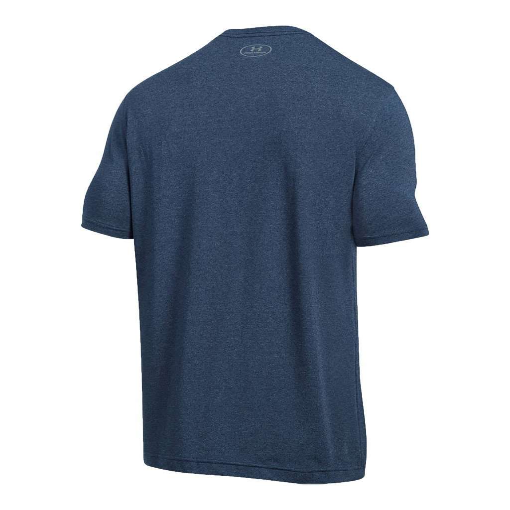 Men's UA Charged Cotton® Sportstyle Tee in Midnight Navy by Under Armour - Country Club Prep