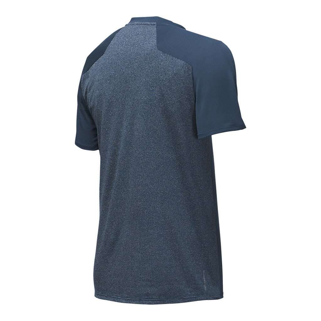 The North Face Men's Versitas Short Sleeve Crew Tee in Shady Blue
