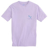 Mosaic Skipjack Tee Shirt in Purple Sky by Southern Tide - Country Club Prep
