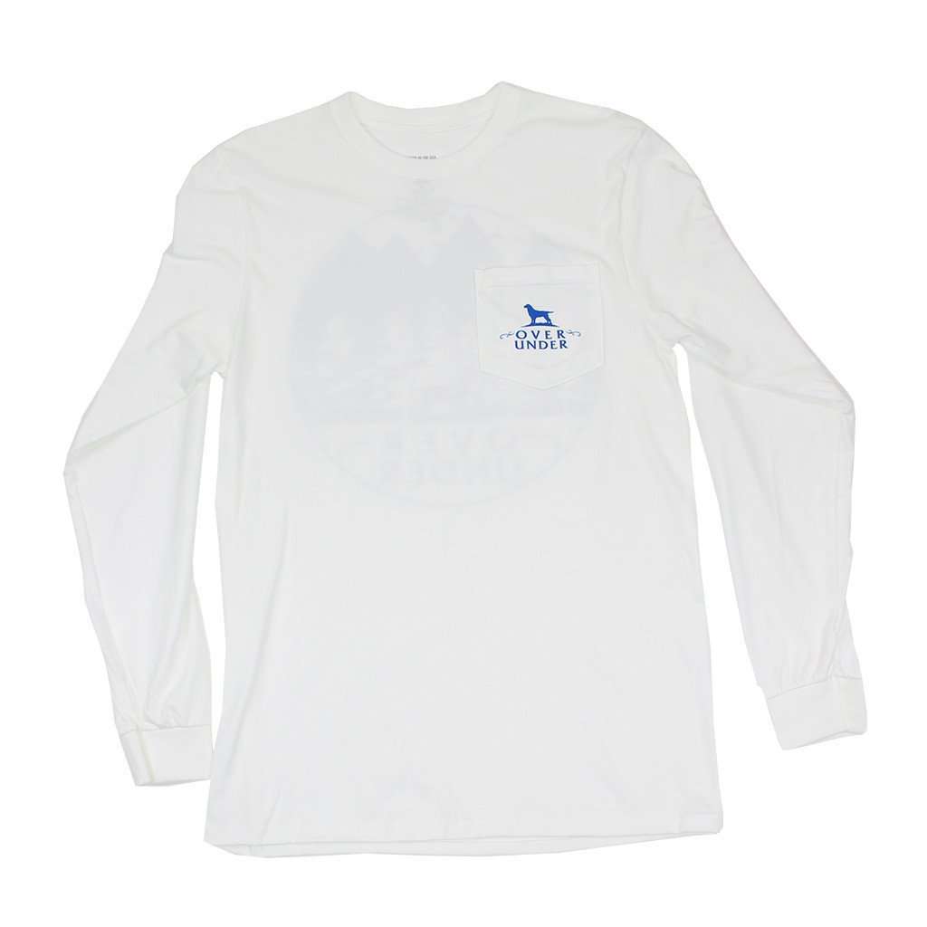 Mountain Lab Long Sleeve Tee in White by Over Under Clothing - Country Club Prep