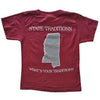 MS Starkville Gameday T-Shirt in Maroon by State Traditions - Country Club Prep