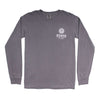 NC Traditional Long Sleeve T-Shirt in Grey by State Traditions - Country Club Prep