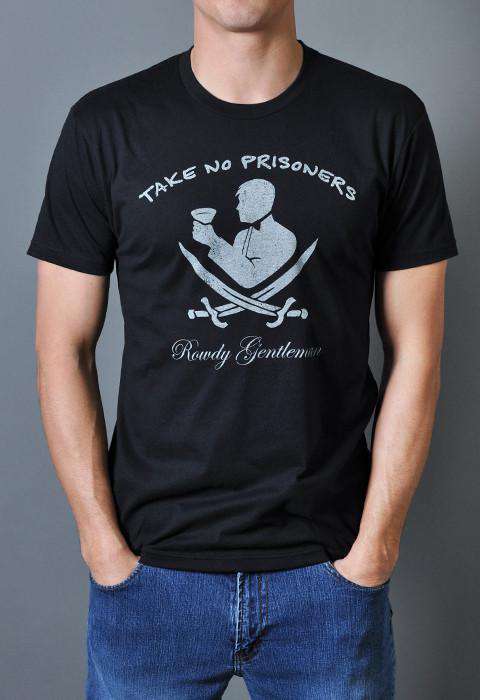 Ocean Outlaw Vintage Tee in Black by Rowdy Gentleman - Country Club Prep