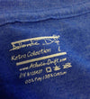 Old Blue Vintage Tee in Heather Royal Blue by Atlantic Drift - Country Club Prep