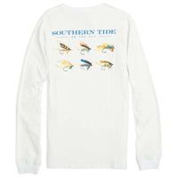 On The Fly Long Sleeve Tee in Classic White by Southern Tide - Country Club Prep
