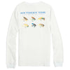 On The Fly Long Sleeve Tee in Classic White by Southern Tide - Country Club Prep