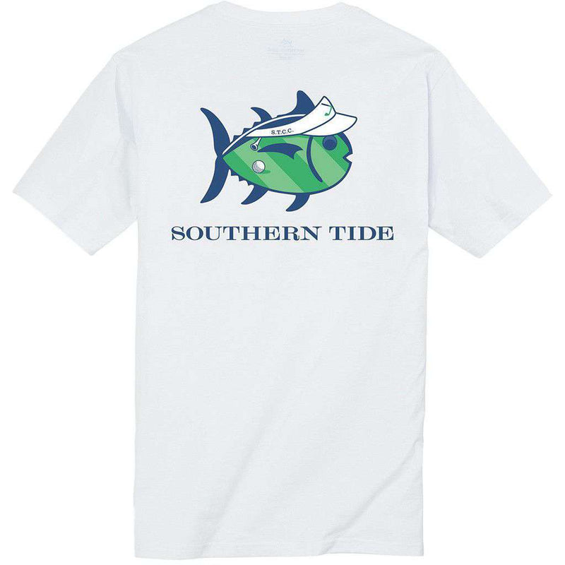 On The Green Tee Shirt in Classic White by Southern Tide - Country Club Prep