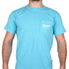Original Logo Tee Shirt in Lagoon Blue by Country Club Prep - Country Club Prep