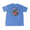 Original Logo Tee Shirt in Washed Snorkel by Southern Proper - Country Club Prep
