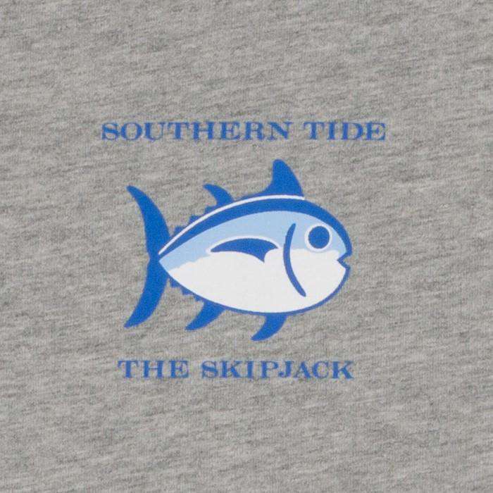 Original Skipjack Tee in Heathered Grey by Southern Tide - Country Club Prep