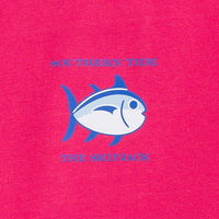 Original Skipjack Tee Shirt in Dark Pink by Southern Tide - Country Club Prep