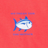 Original Skipjack Tee Shirt in Fire by Southern Tide - Country Club Prep