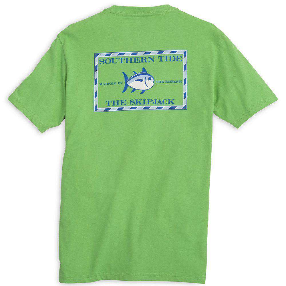 Original Skipjack Tee Shirt in Jasmine Green by Southern Tide - Country Club Prep