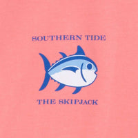 Original Skipjack Tee Shirt in Light Coral by Southern Tide - Country Club Prep