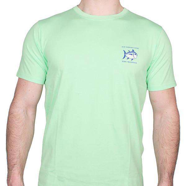 Original Skipjack Tee Shirt in Lime by Southern Tide - Country Club Prep