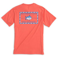 Original Skipjack Tee Shirt in Melon by Southern Tide - Country Club Prep