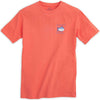 Original Skipjack Tee Shirt in Nautical Orange by Southern Tide - Country Club Prep