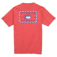 Original Skipjack Tee Shirt in Paprika Red by Southern Tide - Country Club Prep