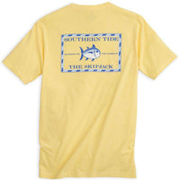 Original Skipjack Tee Shirt in Pineapple by Southern Tide - Country Club Prep