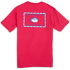 Original Skipjack Tee Shirt in Port Side Red by Southern Tide - Country Club Prep