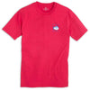 Original Skipjack Tee Shirt in Port Side Red by Southern Tide - Country Club Prep