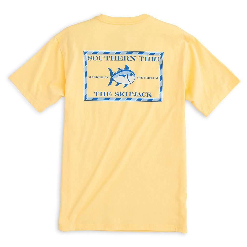 Original Skipjack Tee Shirt in Sunburst by Southern Tide - Country Club Prep