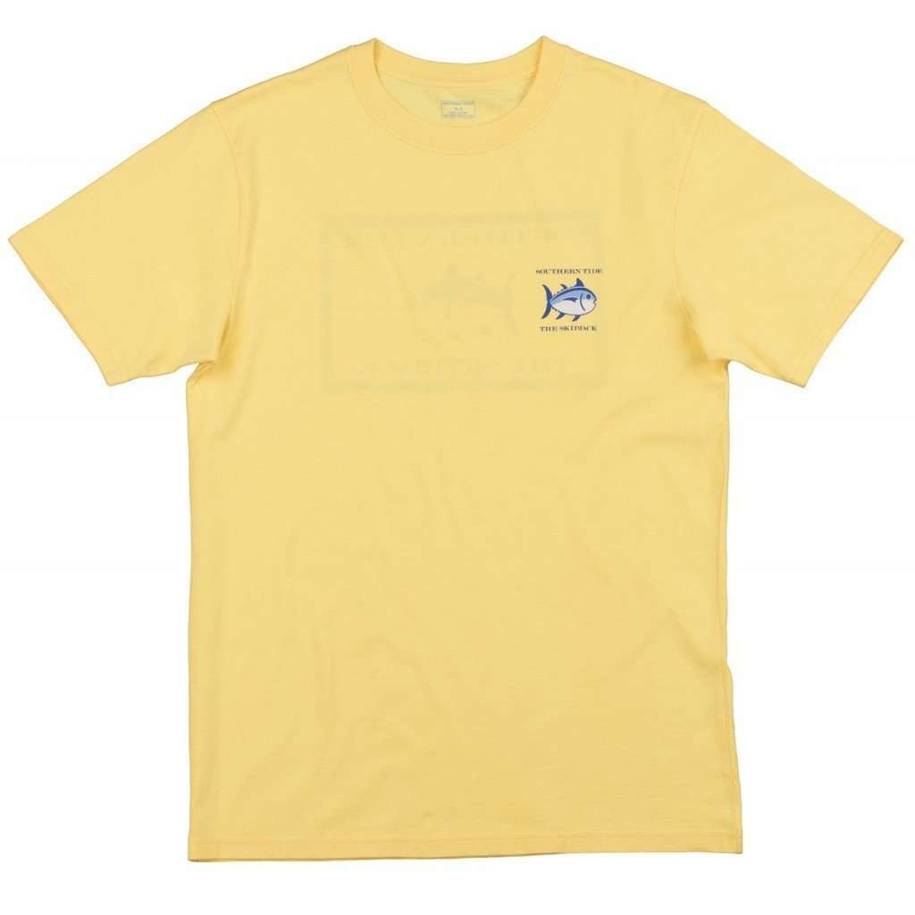 Original Skipjack Tee Shirt in Sunshine by Southern Tide - Country Club Prep