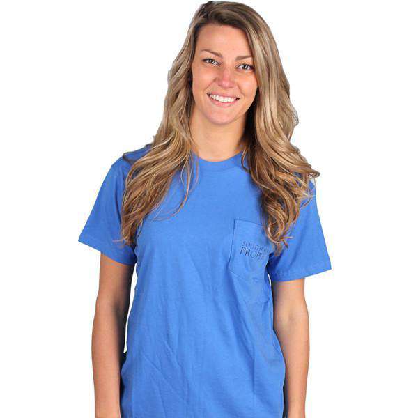Original Tee in Blue by Southern Proper - Country Club Prep