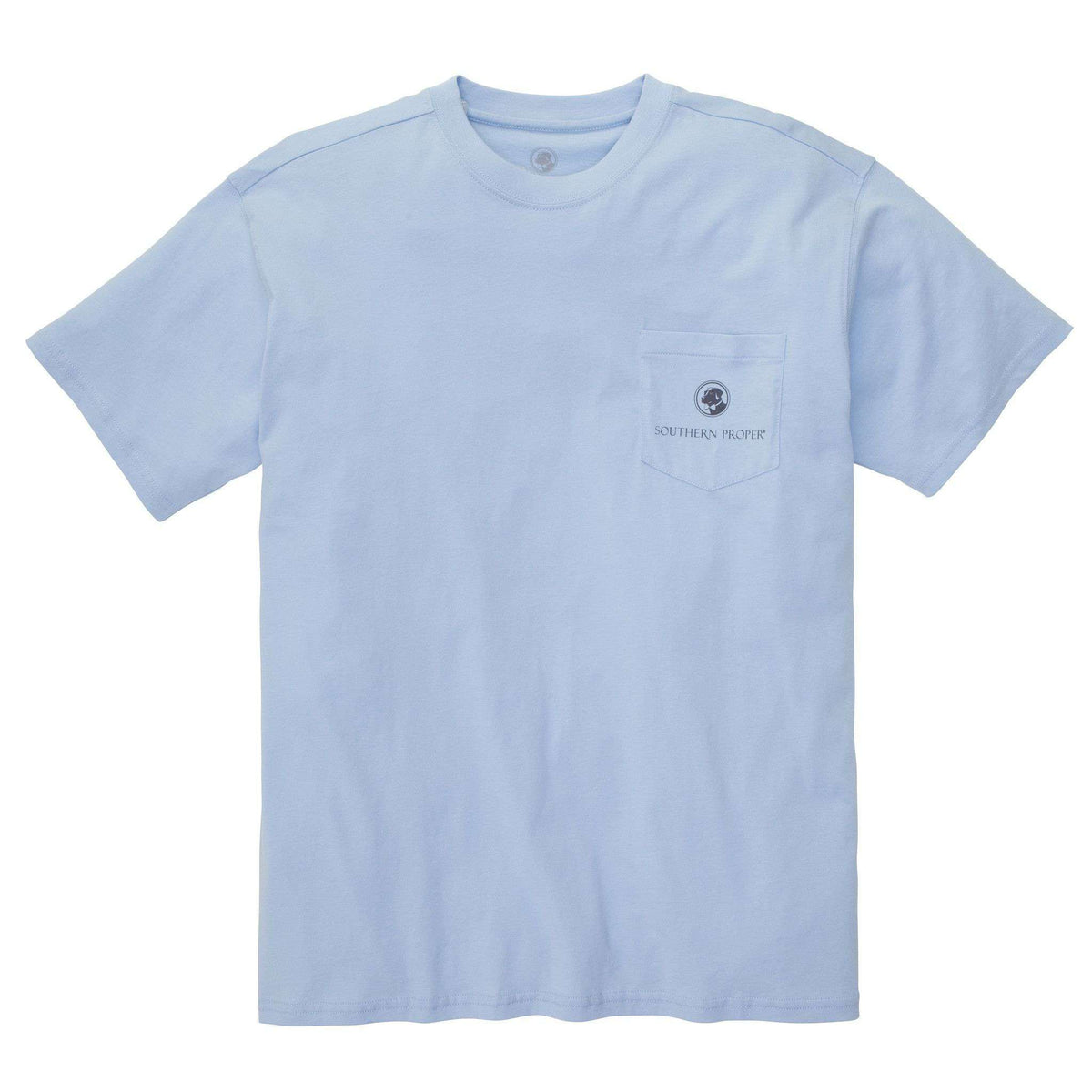 Original Tee in Hydrangea Blue by Southern Proper - Country Club Prep