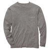 Our Roots Long Sleeve Tee in Heather Grey by Southern Proper - Country Club Prep