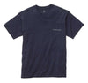 Our Roots Tee in Navy by Southern Proper - Country Club Prep
