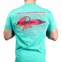Outfitter Series Collection Lure Three Tee in Jockey Green by Southern Marsh - Country Club Prep
