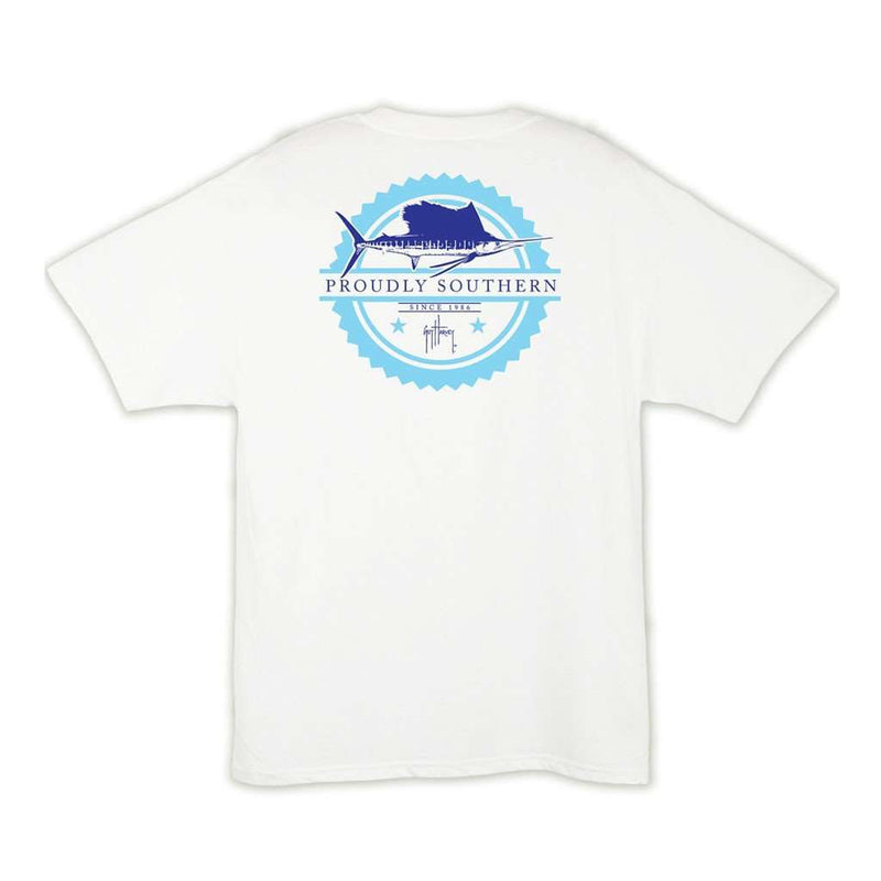 Outlaw T-Shirt in White by Guy Harvey - Country Club Prep