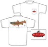 Patriotic Trout Tee by WM Lamb & Son - Country Club Prep
