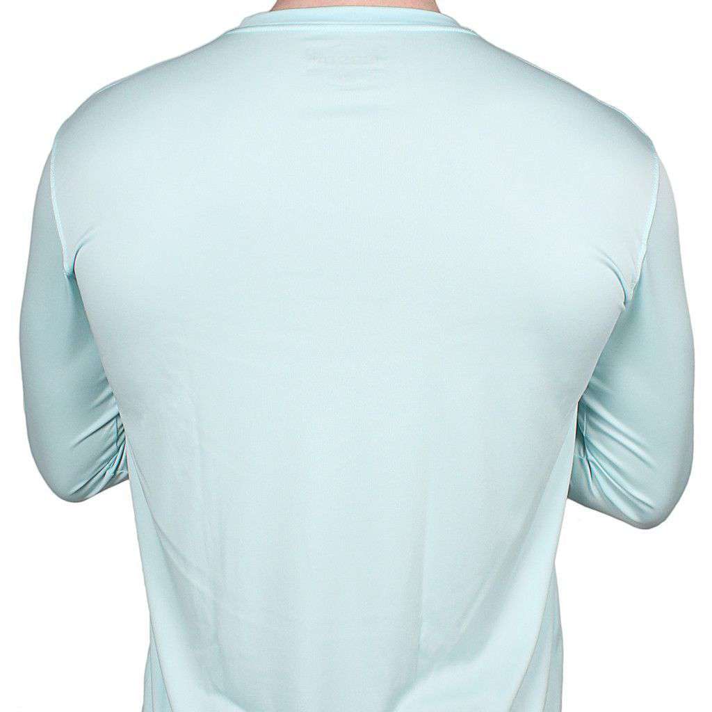 Performance Core Long Sleeve T-Shirt in Mint by Costa Del Mar - Country Club Prep