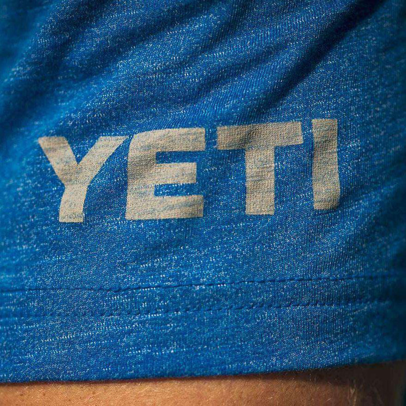 Permit In Mangroves Tee in Heather Royal by YETI - Country Club Prep