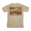 Pointer Tee in Khaki by Fripp & Folly - Country Club Prep