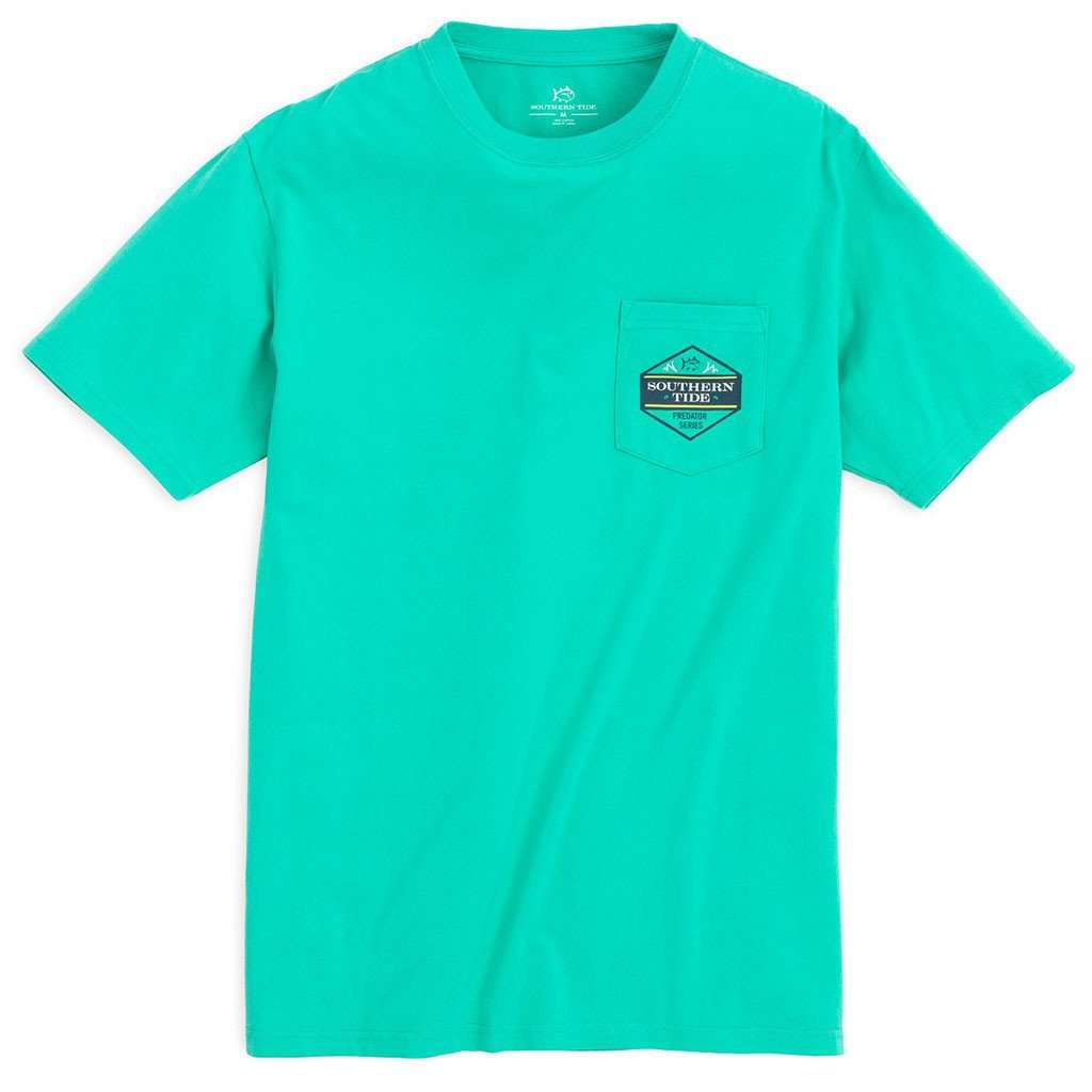 Predator Series Barracuda Tee Shirt in Tropical Palm by Southern Tide - Country Club Prep