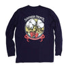 Preppy Pickins Long Sleeve Tee in Navy by Southern Proper - Country Club Prep