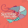Preppy Shrimp Long Sleeve Pocket Tee in Salmon by Southern Fried Cotton - Country Club Prep