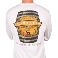 Prohibition Long Sleeve Tee in White by Over Under Clothing - Country Club Prep