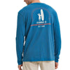 Radiant Long Sleeve Tee in Cove by Johnnie-O - Country Club Prep