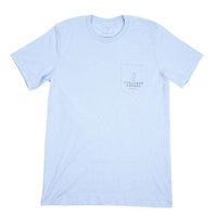 Rainbow Trout Tee in Carolina Blue by Collared Greens - Country Club Prep